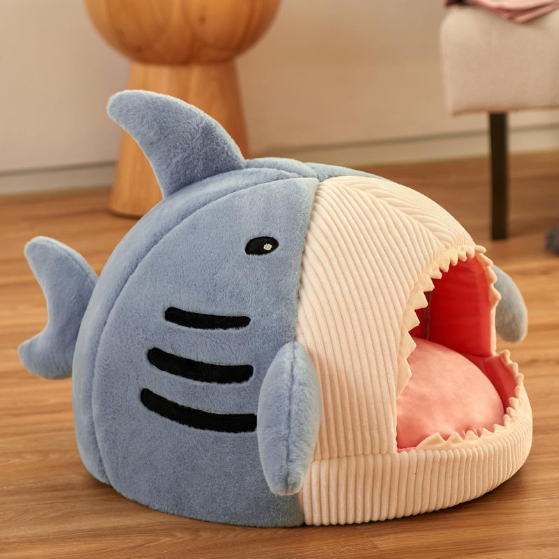 Warm Pet Shark Bed