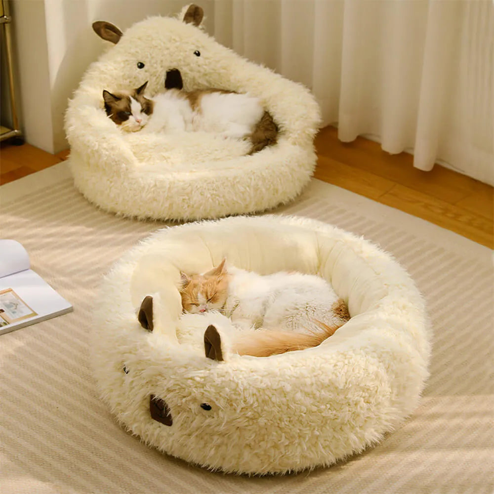 Alpaca pet bed