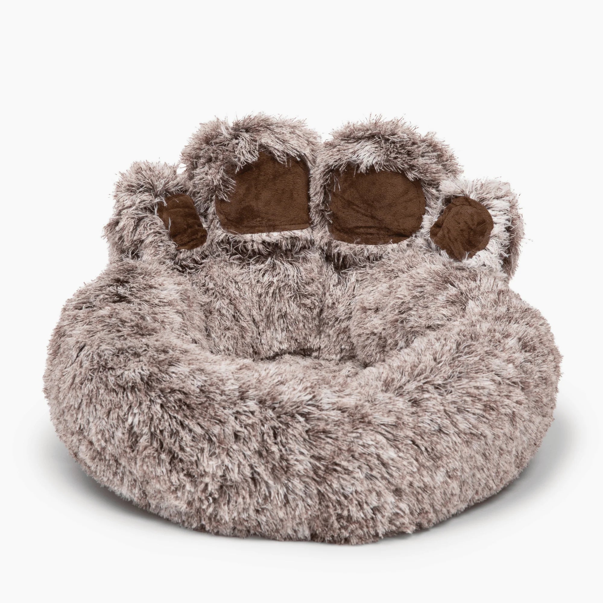 Calming Fluffy Paw Dog Bed