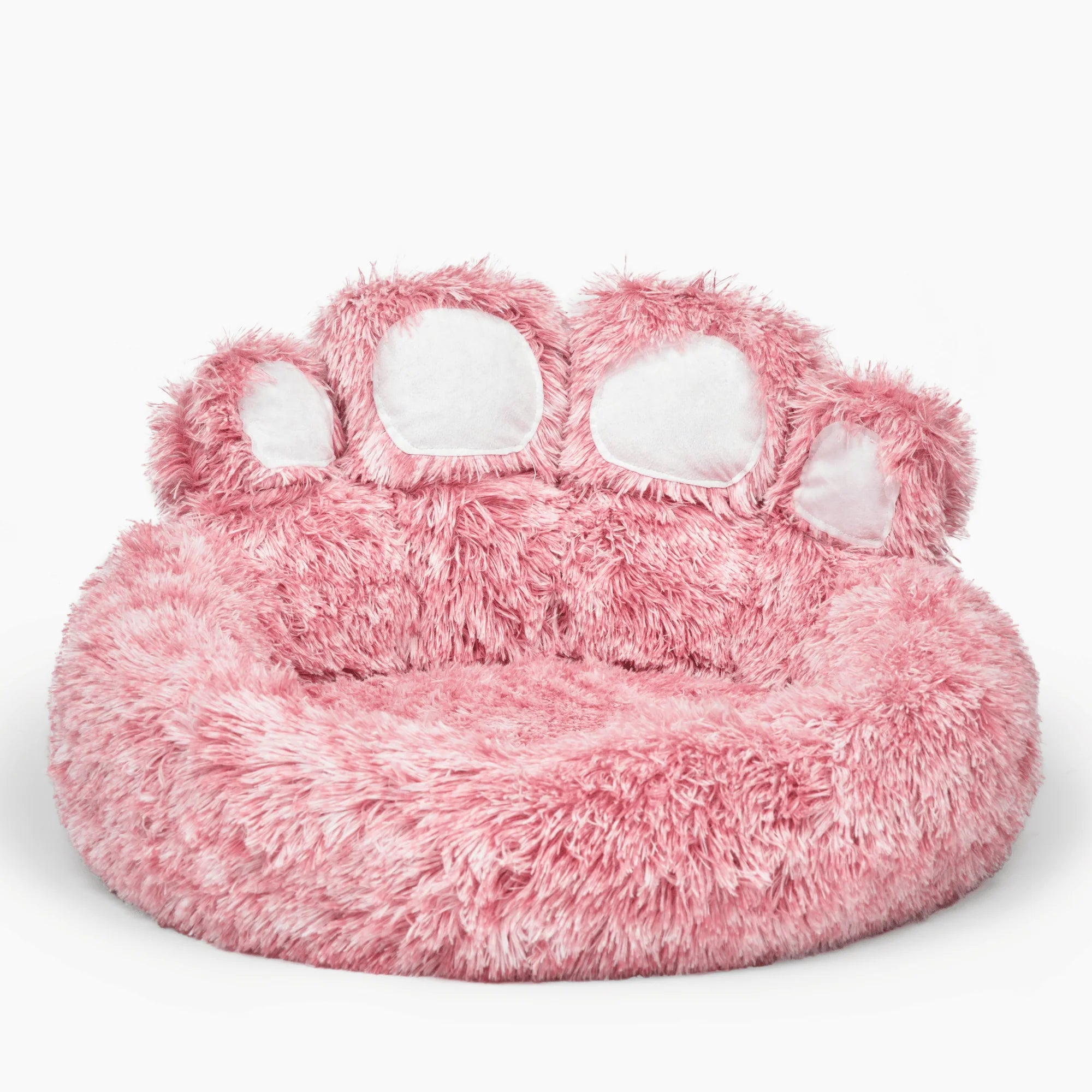 Calming Fluffy Paw Dog Bed