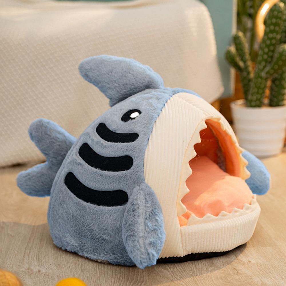 Warm Pet Shark Bed