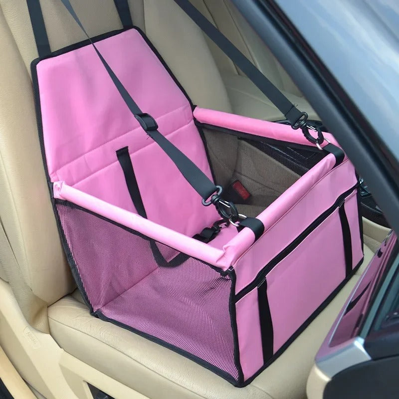 WagSafe™ - Foldable Dog Car Seat Carrier