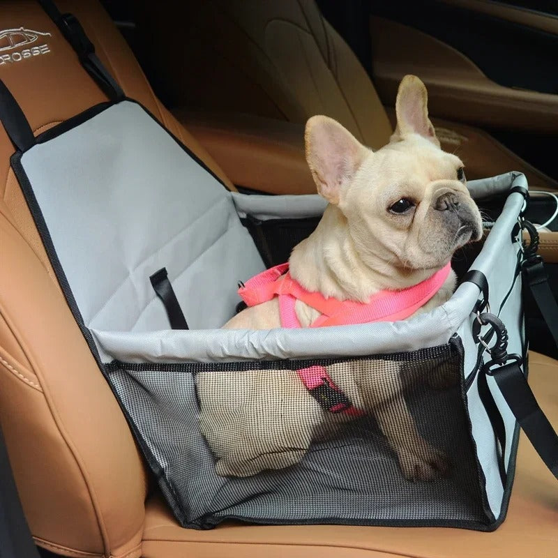 WagSafe™ - Foldable Dog Car Seat Carrier