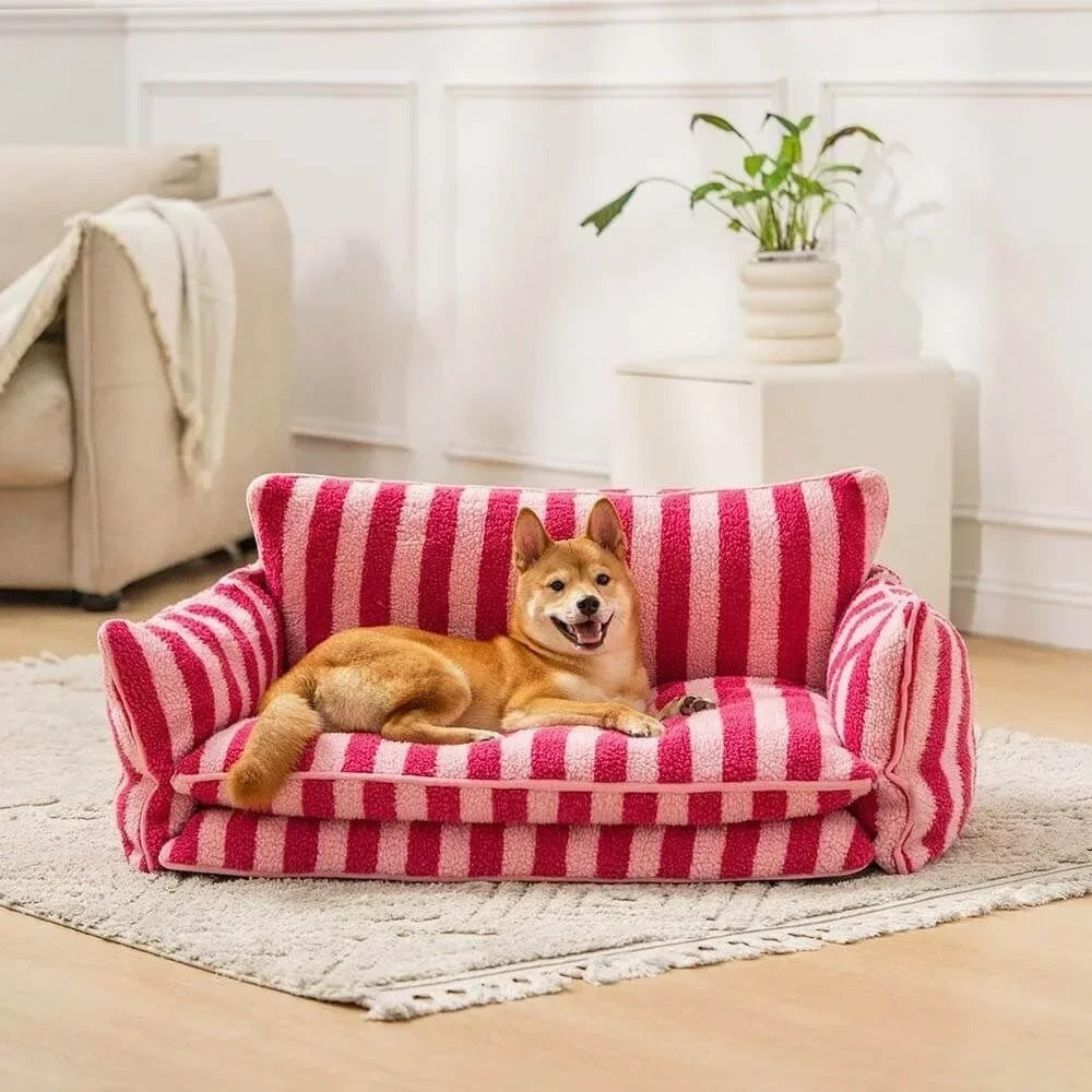 Plush Pet Sofa Bed – Cozy & Stylish Lounger