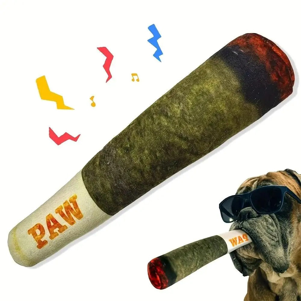 Interactive Dog's Toy, Cigar Plush Simulation