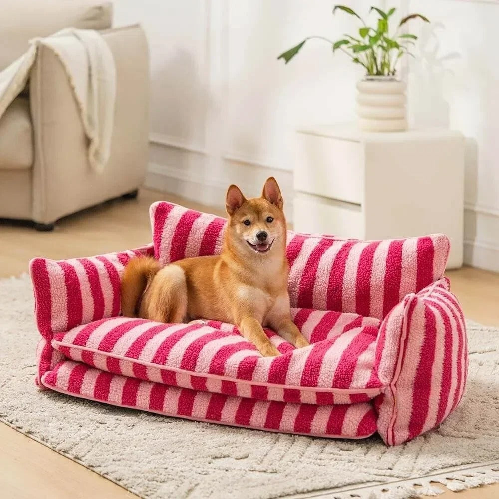 Plush Pet Sofa Bed – Cozy & Stylish Lounger