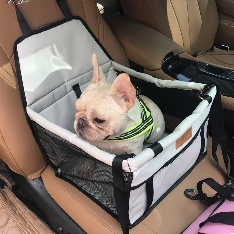 WagSafe™ - Foldable Dog Car Seat Carrier