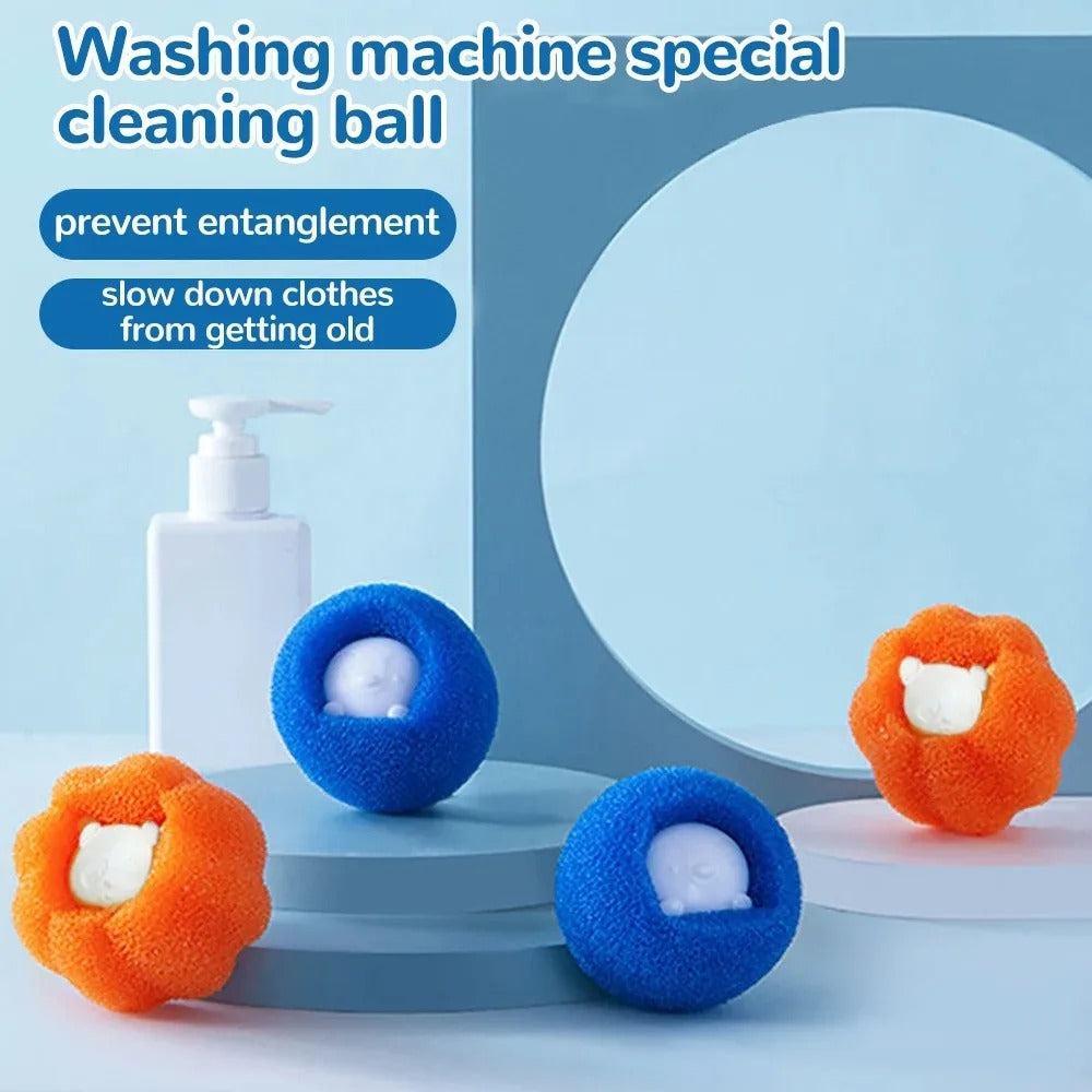 Washing machine cleaning ball