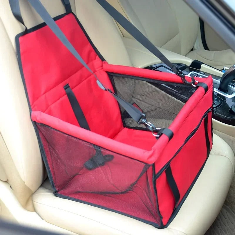 WagSafe™ - Foldable Dog Car Seat Carrier