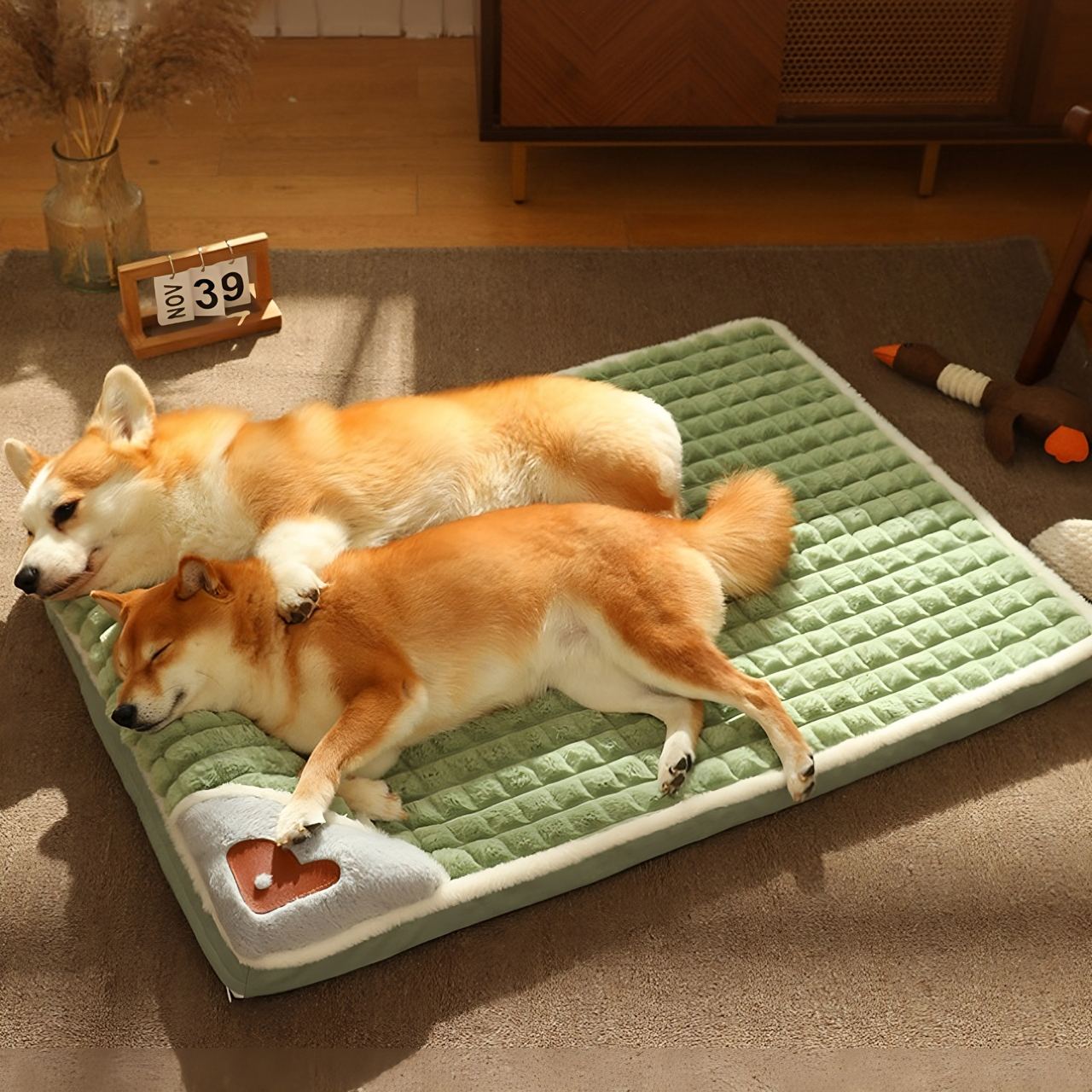 Winter Warm Dog Mat